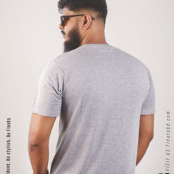 Finato Cotton Solid T-shirt For Men